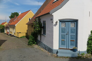 Altstadt von Marstal, Insel Ærø, Dänemark