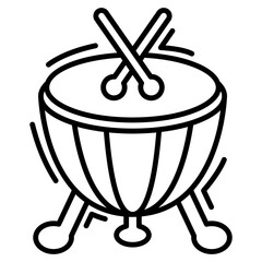 drum traditional icon