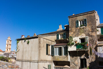 Cervione village in Upper Corsica