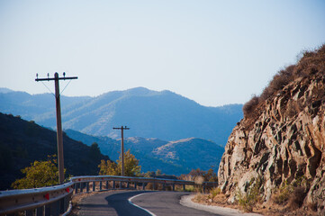 mountains on the island of cyprus