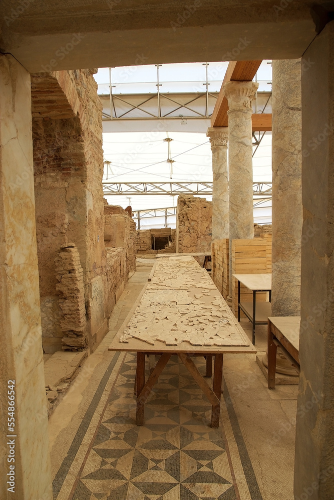 Wall mural ephesus, turkey. the archaeological site inscribed on the world heritage list in 2015