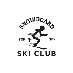 Winter Sports, Ski Club Label