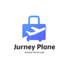 holiday travel suitcase logo 