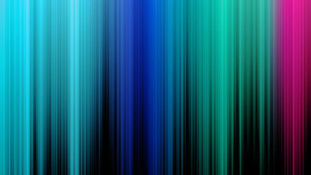 Colorful gradient strips moving in vertical lines. Motion abstract background. 4k glow vertical rgb spectrum 
