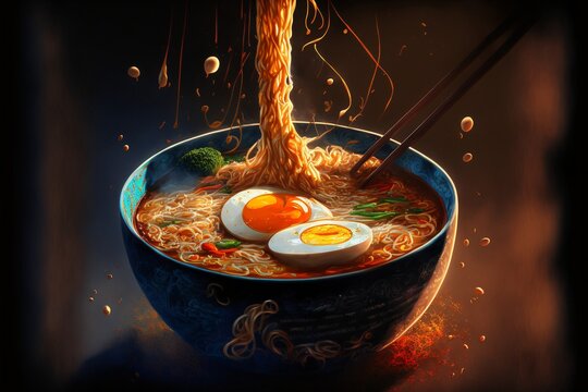 D&eacute;licieux bol de ramen