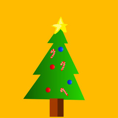 christmas tree vector