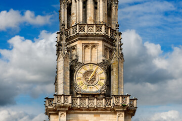 detail of the Belfry in Arras in France