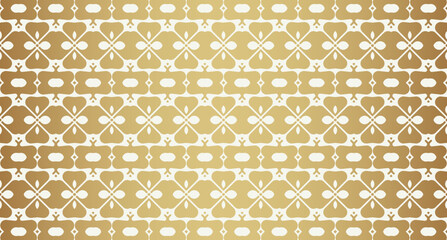 Luxury white ornament pattern design background
