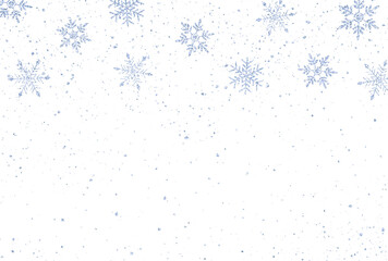 背景素材_ラメグリッター_雪の結晶