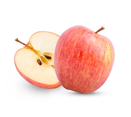 Fresh apple isolated on white background