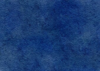 Obraz premium Navy blue watercolor stains and splatter grunge background texture. paper textured for design templates invitation card