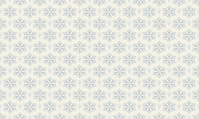 Seamless pattern with snowflakes for your design