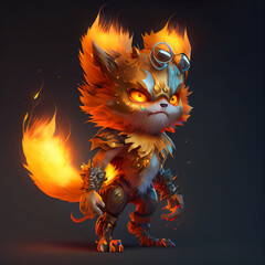 Fire Lynx warrior