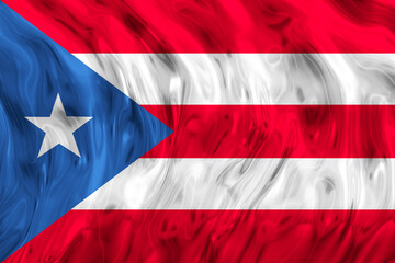 National flag of Puerto-Rico. Background  with flag of Puerto-Rico.