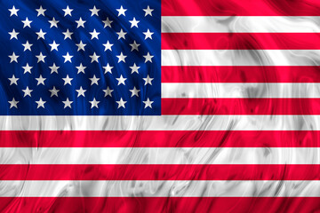 National flag of United States of America. USA. Background  with flag of United States of America. USA