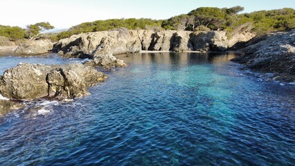 river in the mountains