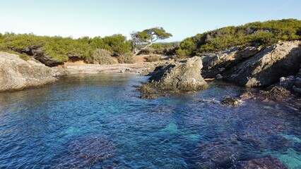 river in the mountains