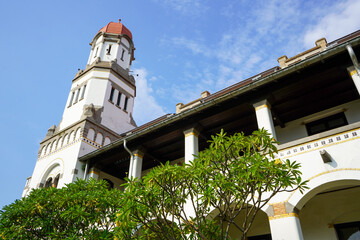 Lawang Sewu is a historic building in Indonesia located in Semarang City, Central Java. The local people call it Lawang Sewu because the building has so many doors.