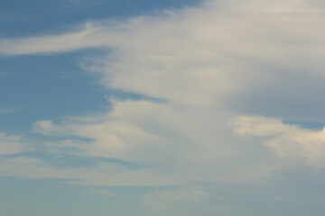 beauty blue sky with cloud background