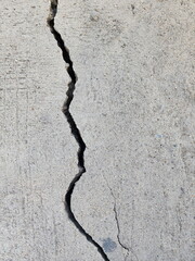 Cracks in the cement wall or the floor of the walkway until a long split is visible. This could be due to improper mortar mix or soil subsidence. Cracks may cause concern for users.
