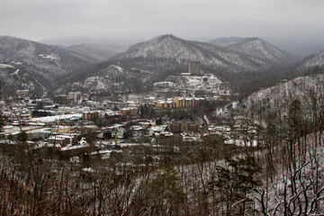 Gatlinburg Tennessee winter days 