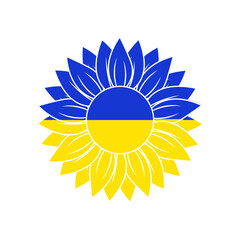 Ukrainian Flag I Stand with Ukraine Pray for Ukraine Stop the War Sunflower