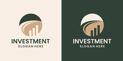 Luxury financial investment logo design inspirations