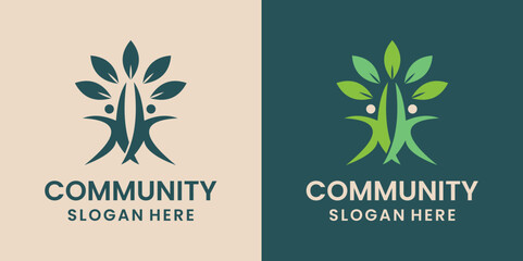 Community And Charity logo design inspiration