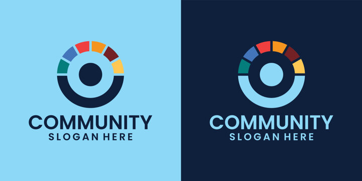 people forum community logo designs inspirations