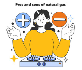 Pros and cons of natural gas. Natural gas transportation to the end consumer.