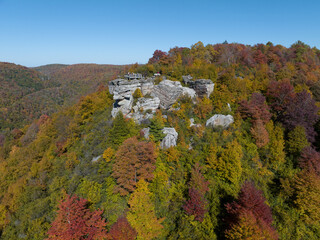 Lindy Point Overlook in Blackwater Falls State Park