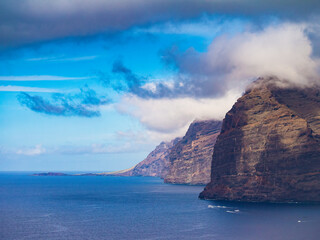 Steilküste Los Gigantes in Santiago del Teide auf der Kanarischen Insel Teneriffa