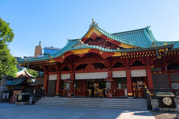 Fototapeta premium 東京都千代田区 神田明神 拝殿