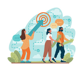 One against all. One character standing out of the crowd