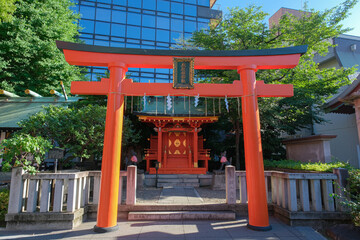 東京都千代田区 神田明神の摂末社、末廣稲荷神社