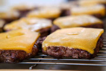 grilled burgers