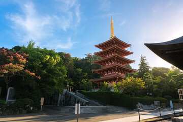 東京都日野市 高幡不動尊 五重塔