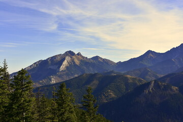 Tatry Bielskie, góry, Hawrań, Murań, Słowacja, TANAP, 