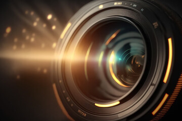 カメラのレンズの素材