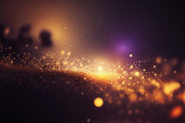 黄金の散りばめられた背景素材