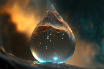 drop of water universe
