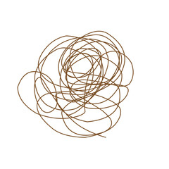 tangled abstract lines