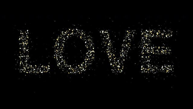 Golden Particles Love