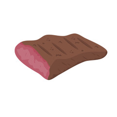 fresh tasty meat icons