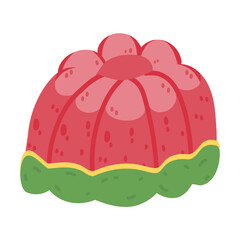 kue putu ayu is indonesian traditional steamed cake made from rice flour