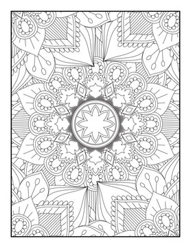 Set Coloring Page Adult Coloring Book Stock Vector (Royalty Free)  1379664377