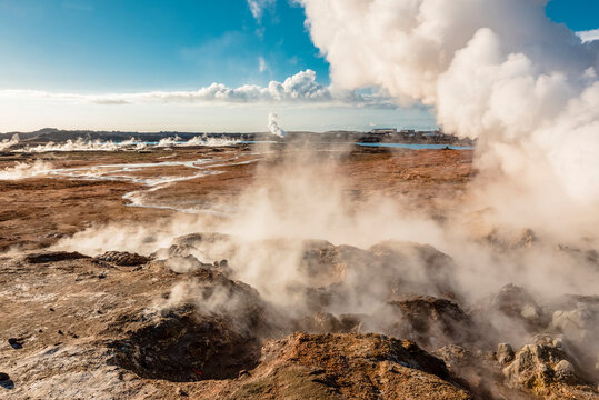 Gunnuhver Hot Spring, Reykjanes Peninsula; Iceland