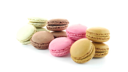 Colorful French Macarons