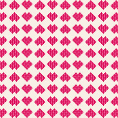 seamless pattern with hearts