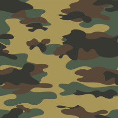 
Military texture camouflage, vector modern template, endless pattern. Ornament